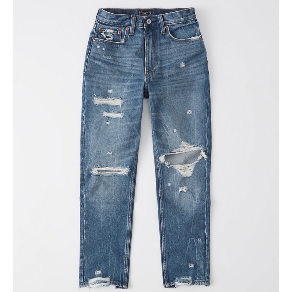 HIGH RISE MOM JEANS